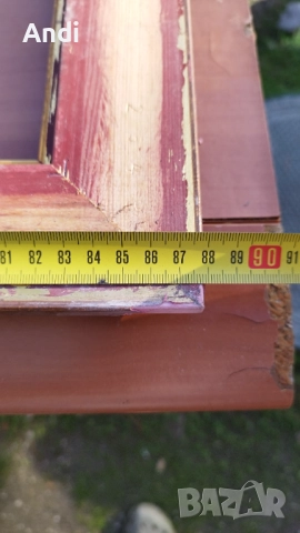 Дървена рамка за картина 88/72 старо злато с орнаменти, снимка 5 - Картини - 52667169