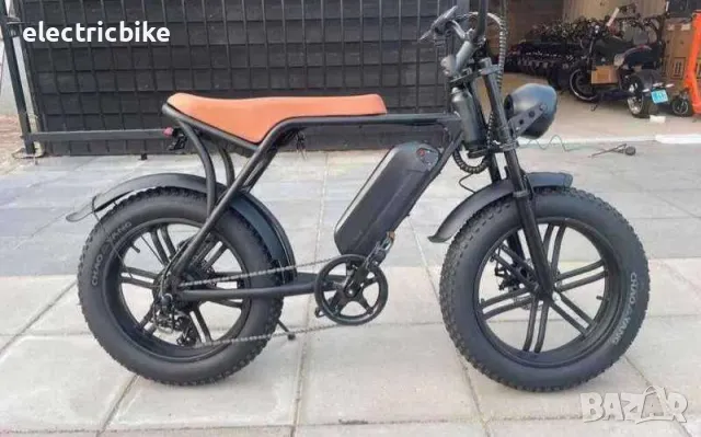 Електрически велосипед, Electric V8, 750W, 15.AH, Кафяв цвят, снимка 7 - Велосипеди - 47388040