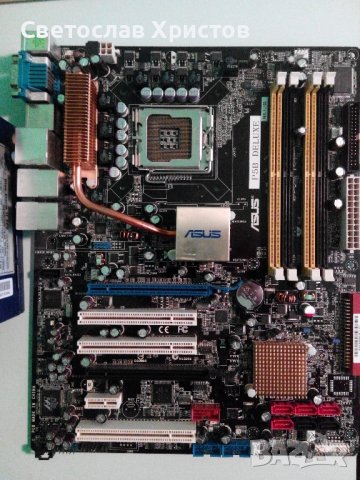 Продавам дънна платка Asus P5B Deluxe  Сокет 775, снимка 2 - Дънни платки - 41019329