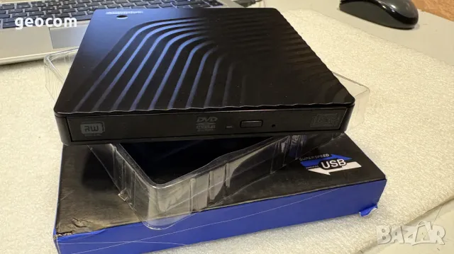 Външна CD/DVD-RW записвачка USB v.3.0+Type-C (Нова), снимка 2 - Други - 49175285