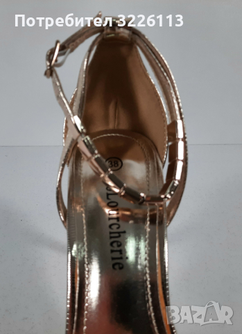 Дамски обувки Colour Cherie, размер - 38. , снимка 7 - Дамски обувки на ток - 36355337