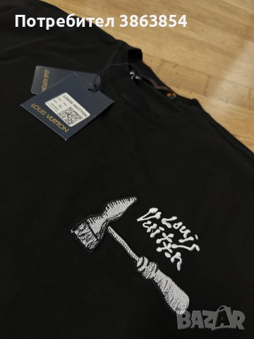 НОВИ маркови тениски Prada, Gucci, LV и др, различни размери, снимка 14 - Тениски - 51528227