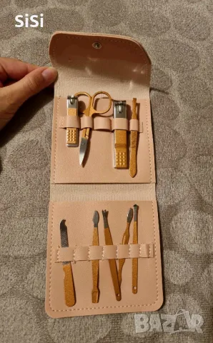 Нов Козметичен комплект за маникюр и педикюр