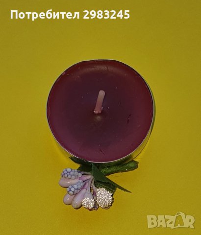 Декорирани ароматни свещи , снимка 4 - Други - 41944004