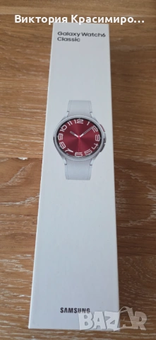 Samsung Galaxy Watch 6 43mm Bluetooth/LTE – Отлично състояние, снимка 4 - Samsung - 53835946