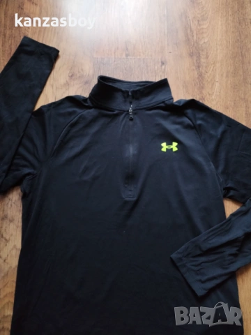 Under Armour TECH 2.0 1/2 ZIP - страхотна мъжка блуза КАТО НОВА М, снимка 4 - Блузи - 53236149