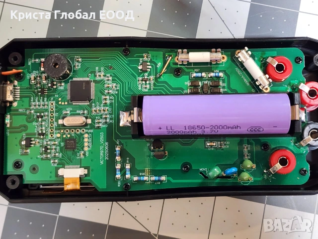 ХИТ: VICTOR 970 Ултра бюджетен TRMS мултиметър – 6000 counts с бърз Аналогов Барграф!, снимка 8 - Други инструменти - 53835261