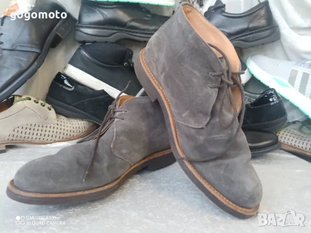 Мъжки ДИЗАЙНЕРСКИ кларкове 41 - 42, Кларкове  Mark McNairy New Amsterdam, естествена кожа, снимка 11 - Мъжки боти - 47622400