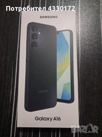 Samsung galaxy A16 black