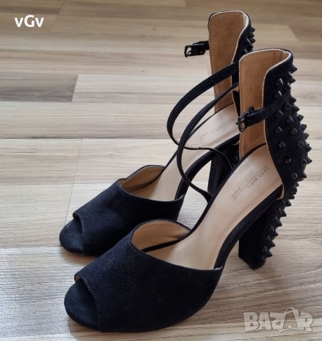 Токчета Zara - 37 , снимка 4 - Дамски обувки на ток - 41097455