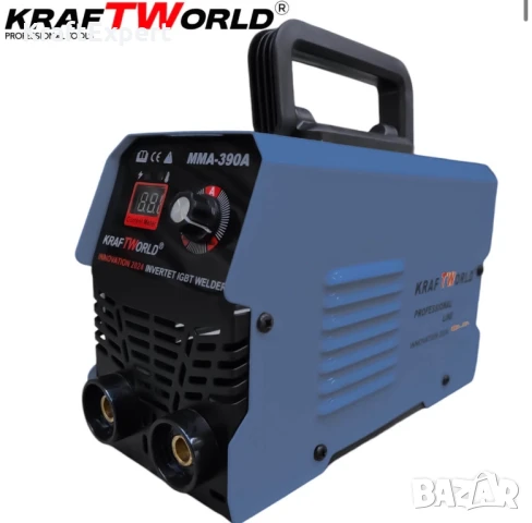 Инверторен Електрожен KraftWorld с Подарък Соларни Очила и Ръкавици – Лек и Компактен, снимка 4 - Други инструменти - 50641345