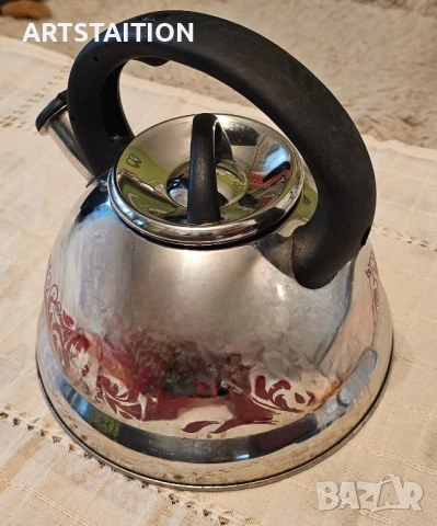 Метални тава, фруктиера и захарница, чайник, млековарка, сосиера, солнички и др. , снимка 8 - Аксесоари за кухня - 47753760