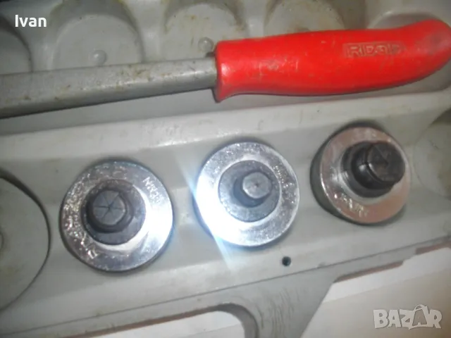 RIDGID EXPANDER РЪЧЕН КАЛИБРАТОР ЕКСПАНДЕР РИДГИД ЗА РАЗШИРЕНИЕ НА ТРЪБИ С ЕКСТРАКТОРИ 22мм 18мм 16м, снимка 14 - Други инструменти - 48998283
