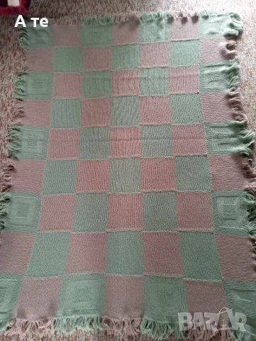 Плетено одеяло, снимка 2 - Спално бельо и завивки - 42111060