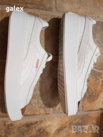 Puma естествена кожа, снимка 5 - Маратонки - 30381241