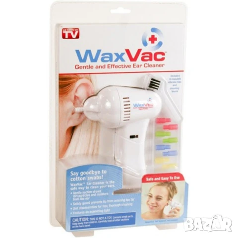 WaxVac уред за почистване на уши, снимка 2 - Други - 50569929