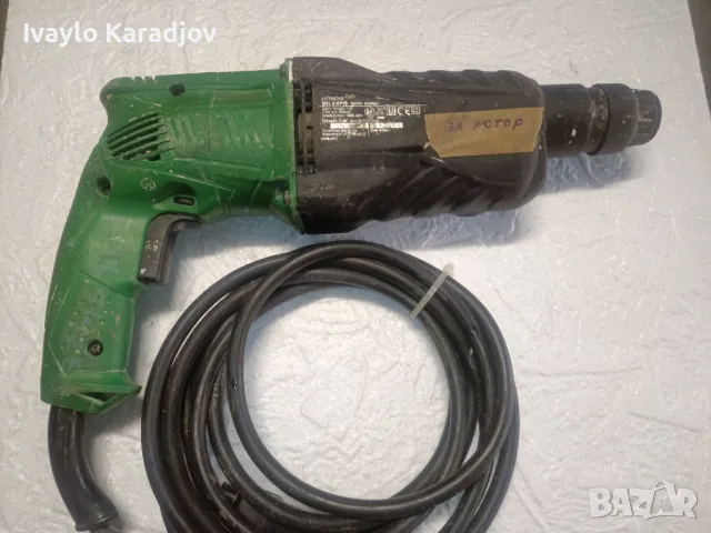 Hitachi dh24pd / проблем при ротора/, снимка 2 - Бормашини - 49013506
