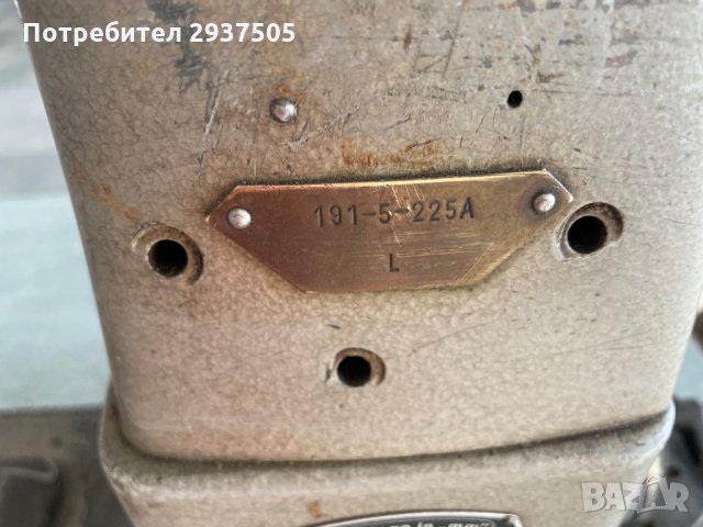 Шевна машина Pfaff 191, снимка 4 - Други машини и части - 35885376