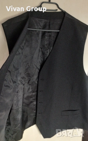 Мъжки елегантен елек Dressman 2XL, снимка 6 - Други - 52490940