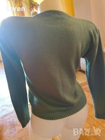 Подарявам зелена блузка , снимка 6 - Блузи с дълъг ръкав и пуловери - 49564541