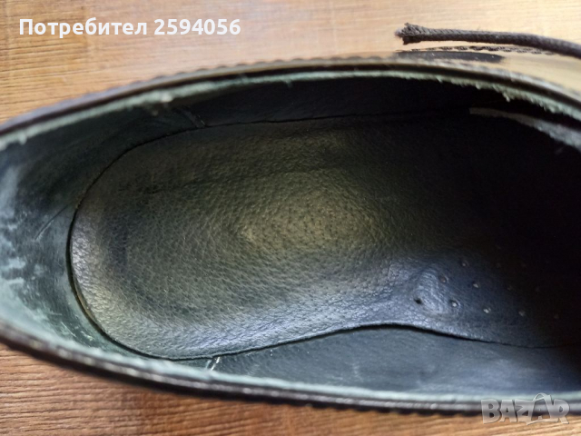 Черни дамски,естествена кожа, италиански обувки, снимка 8 - Дамски ежедневни обувки - 36387928