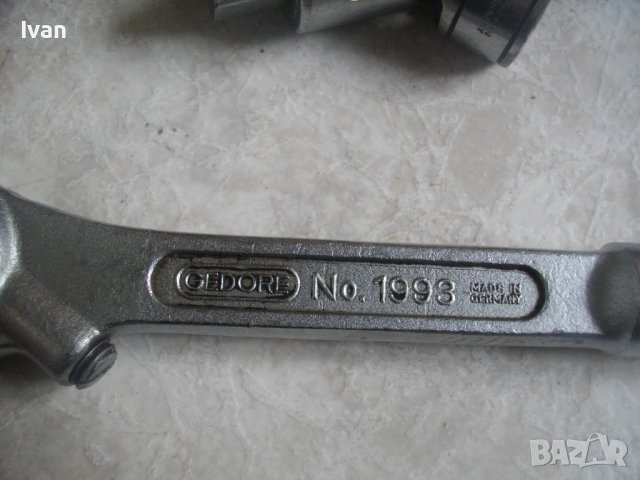 GEDORE-MADE IN GERMANY-Гедоре/Гедория/Гидория-Инструменталиум-Немска Гедоре-1/2-Висок Клас-16-32 мм, снимка 12 - Гедорета - 40167221