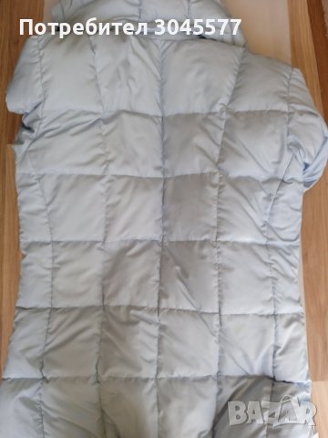 Яке топло с пух с качулка Размер L, снимка 4 - Якета - 42427541