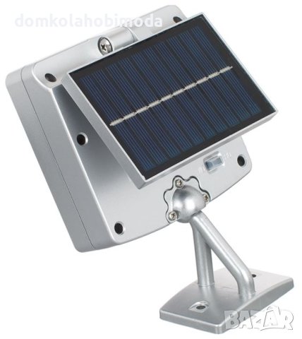 Соларен фенер със сензор за движение, за стена, настолен, за окачване,10х7х20 см, снимка 2 - Соларни лампи - 40456046