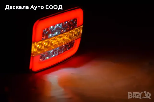 1бр. Малък ЛЕД НЕОН LED стоп за коли , камиони , каравани , 12V, снимка 5 - Аксесоари и консумативи - 50309343