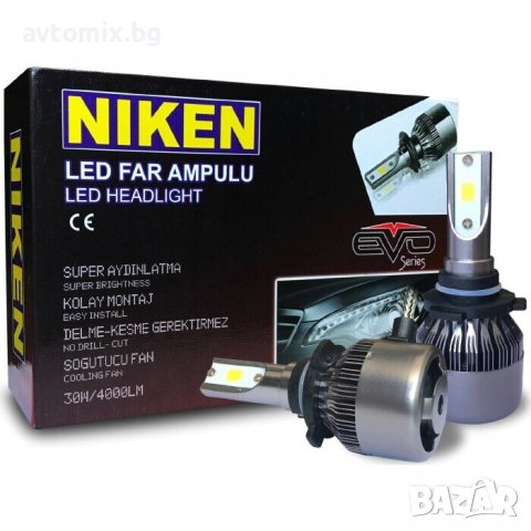 NIKEN LED крушки HB3 9005 , 12V 30W
