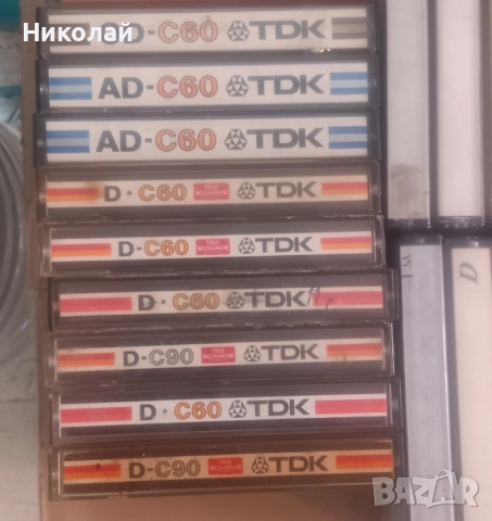 Аудио Касети TDK , снимка 2 - Аудио касети - 52107056