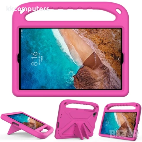 Xiaomi Mi Pad 4 Plus / Samsung Galaxy Tab A 10.1 2019 EVA Удароустойчив Калъф с Удобна Дръжка и Стой, снимка 4 - Калъфи, кейсове - 51125626