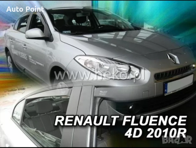 Ветробрани за RENAULT FLUENCE (2009+) 4 врати - 4бр. предни и задни Неко