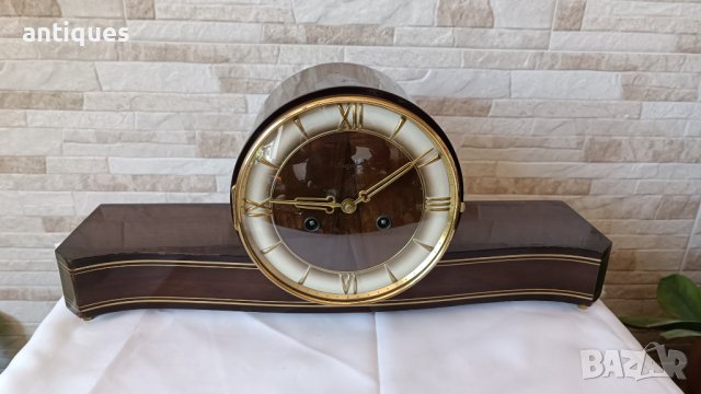 Стар каминен часовник - Dugena - Swiss Made - Антика - 1960"г., снимка 1 - Антикварни и старинни предмети - 40920084