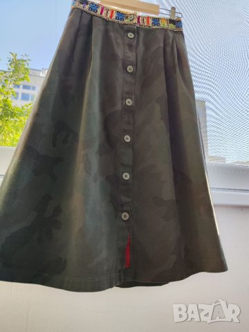 Risskio дамска камуфлажна пола, размер ХС, XS, снимка 8 - Поли - 41066364