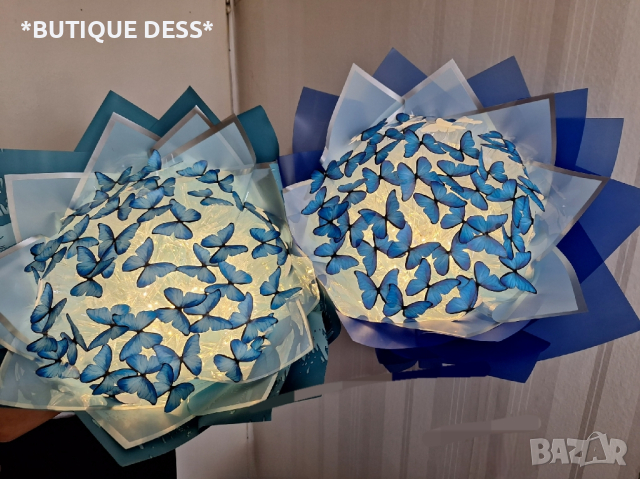 🎀ЗАПОВЯДАЙТЕ‼️Светещи,луксозни,ръчно изработени букети от "DESS"🦋, снимка 16 - Други стоки за дома - 44736467