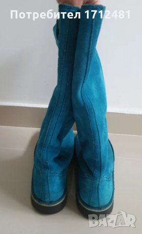 Vagabond велурени ботуши 38 номер, снимка 2 - Маратонки - 31894954