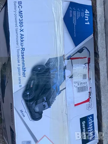 Акумулаторна косачка Scheppach, снимка 3 - Градинска техника - 49261826