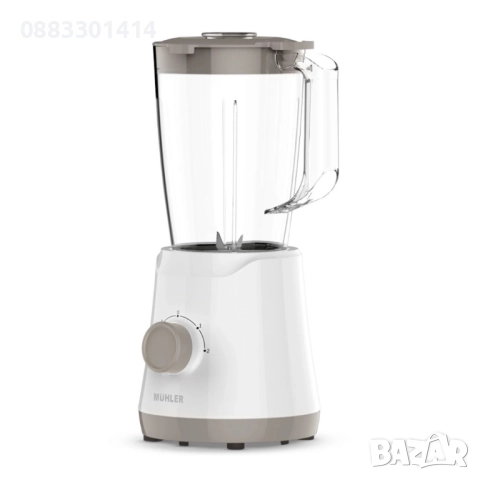 Блендер Muhler MB-355, 500W, 1.5 л, пластмасова кана, снимка 6 - Блендери - 52516247