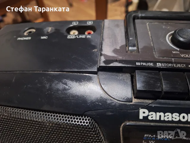 двукасетачен касетофон Panasonic , снимка 4 - Радиокасетофони, транзистори - 55894409
