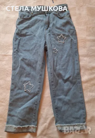 Нови модерни дънки размер 134 см