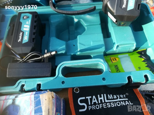 makita li-ion+charger+battery pack x2бр-резачка 0101231016, снимка 9 - Други инструменти - 39153224