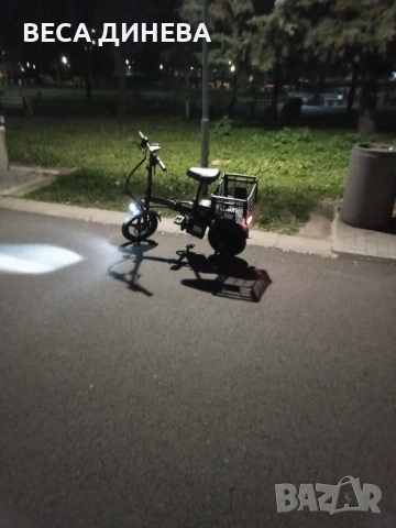 продавам мини сгъваемо електрическо колело 14 инча 450 евро, снимка 6 - Велосипеди - 53790330
