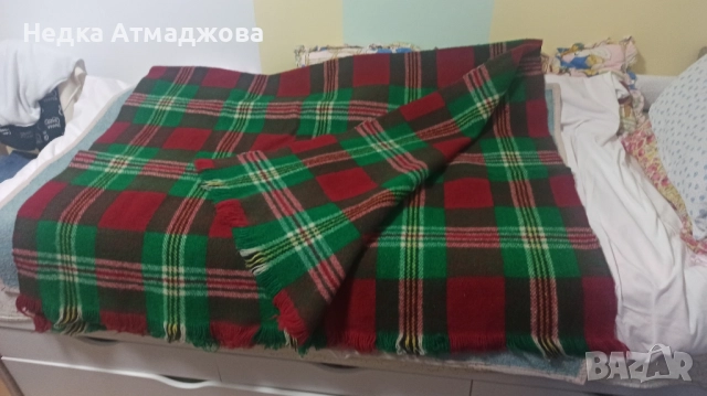 Продавам 2бр.одеяла от 100% чиста вълна