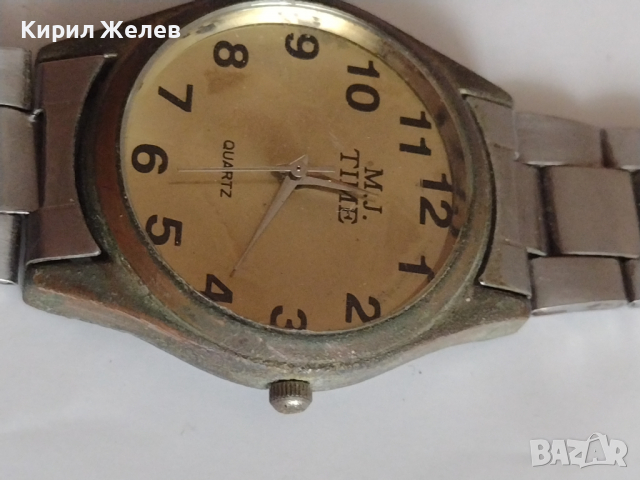 Мъжки часовник стилен дизайн M.J. TIME QUARTZ много красив - 26537, снимка 6 - Мъжки - 36122149