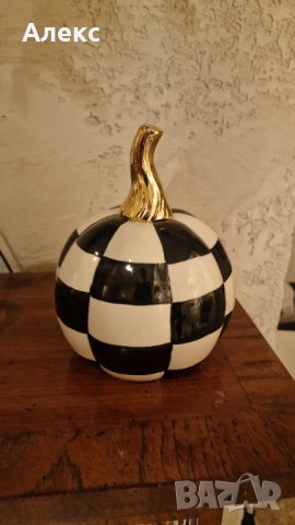 Керамична стилизирана тиква., снимка 5 - Декорация за дома - 42342430