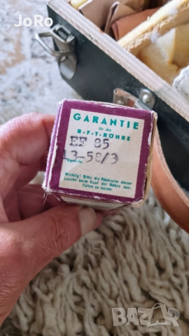 Радиолампи EF85 RFT изходни пентоди, снимка 4 - Ресийвъри, усилватели, смесителни пултове - 52500182