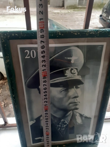 Плакат снимка картина в рамка под стъкло - Ервин Ромел, снимка 4 - Антикварни и старинни предмети - 53327438