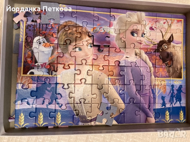 Лот пъзели Замръзналото кралство, снимка 7 - Пъзели - 52593372