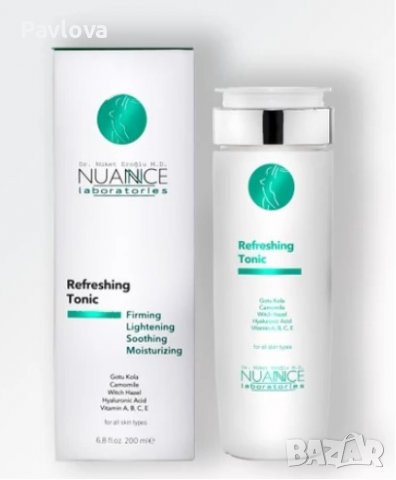  Нюанс освежаващ тоник Благодарение на маслото от лайка в него релаксира и успокоява кожата. Осигуря, снимка 1
